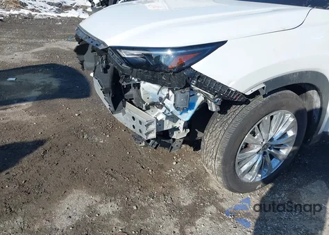 2024 Toyota Grand Highlander Platinum from USA, damaged, VIN 5TDAAAB57RS062022